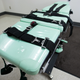 In this handout photo provided by California Department of Corrections and Rehabilitation, San Quentin’s death lethal injection facility is shown before being dismantled at San Quentin State Prison on March 13, 2019.